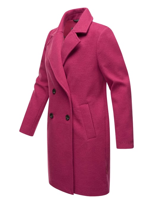 Navahoo Frostjuwel abrigo de entretiempo para mujer con diseño elegante a rayas - Image 2