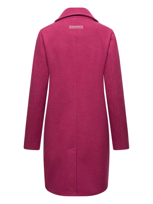 Navahoo Frostjuwel abrigo de entretiempo para mujer con diseño elegante a rayas - Image 3