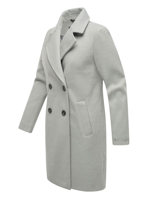 Navahoo Frostjuwel abrigo de entretiempo para mujer con diseño elegante a rayas - Image 2