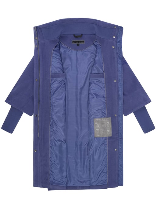 Navahoo Polarblüte abrigo de mujer de entretiempo con cuello alto - Image 5