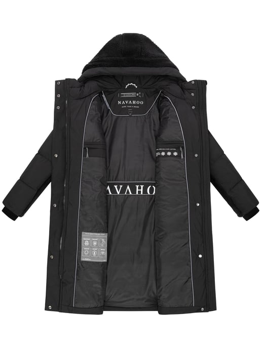 Abrigo de invierno para mujer Navahoo Funkelteddy – elegante, cálido y moderno - Image 5