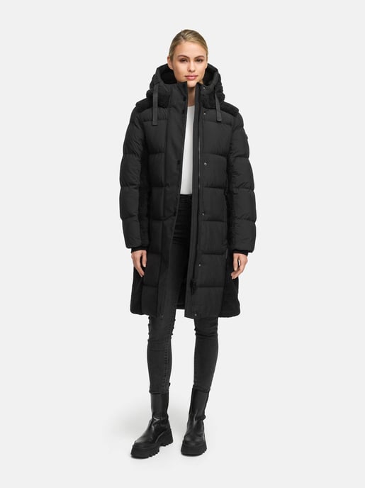 Abrigo de invierno para mujer Navahoo Funkelteddy – elegante, cálido y moderno - Image 6