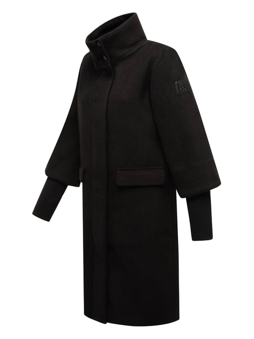 Navahoo Polarblüte abrigo de mujer de entretiempo con cuello alto - Image 3