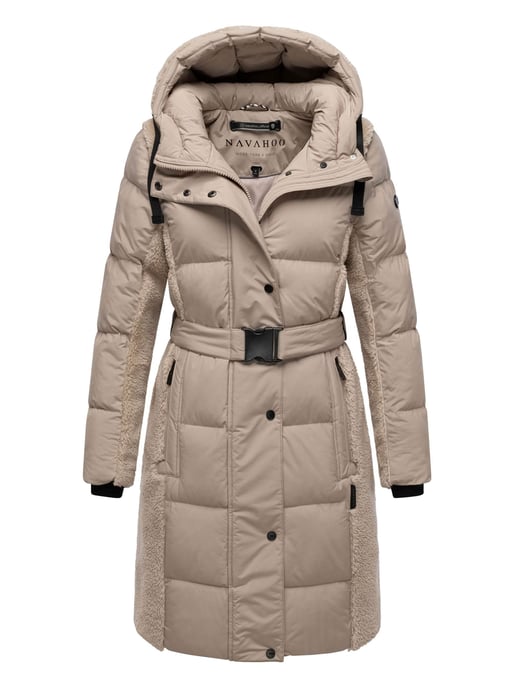 Abrigo de invierno para mujer Navahoo Funkelteddy – elegante, cálido y moderno - Image 1