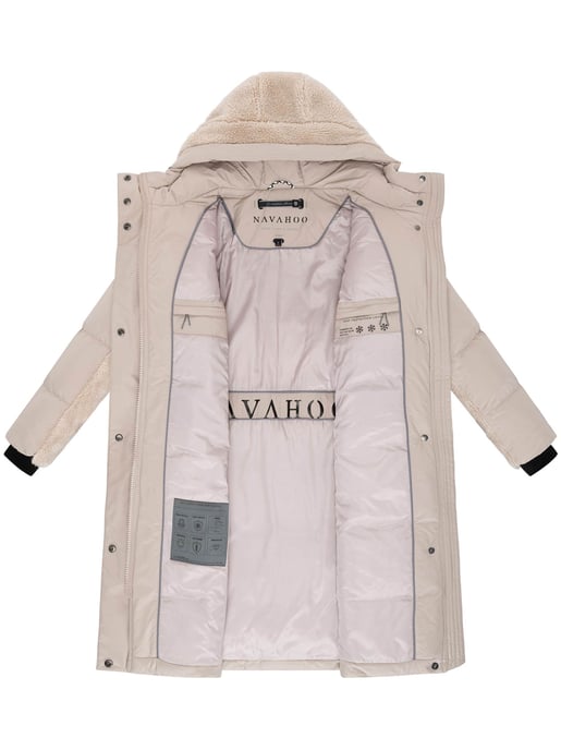 Abrigo de invierno para mujer Navahoo Funkelteddy – elegante, cálido y moderno - Image 5
