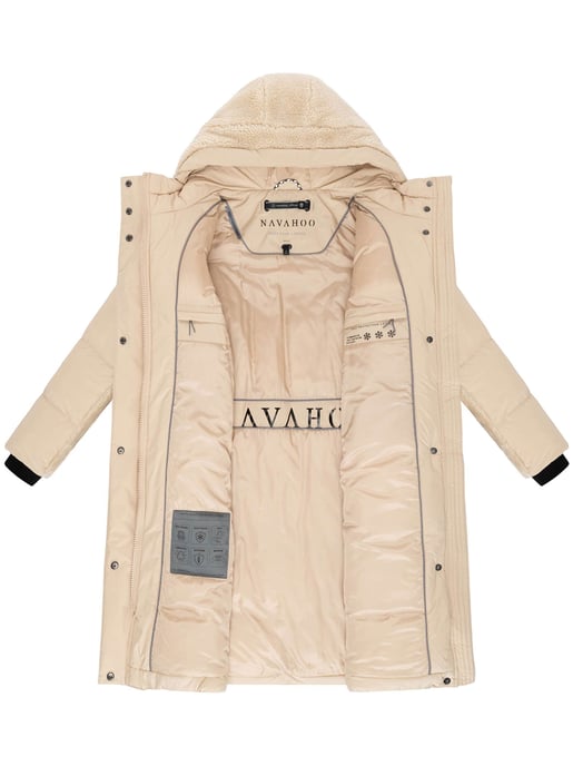 Abrigo de invierno para mujer Navahoo Funkelteddy – elegante, cálido y moderno - Image 5