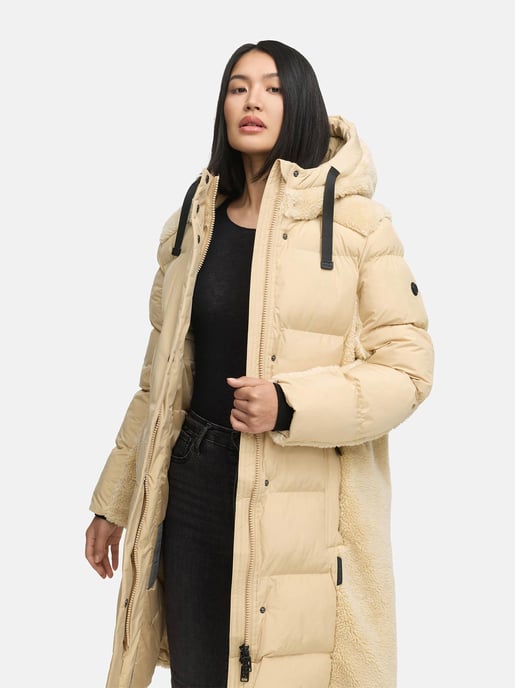 Abrigo de invierno para mujer Navahoo Funkelteddy – elegante, cálido y moderno - Image 6