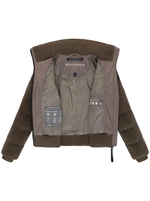 Chaqueta de invierno para mujer SCHNEEPUDER de Navahoo – acogedora, moderna y cálida - Image 3