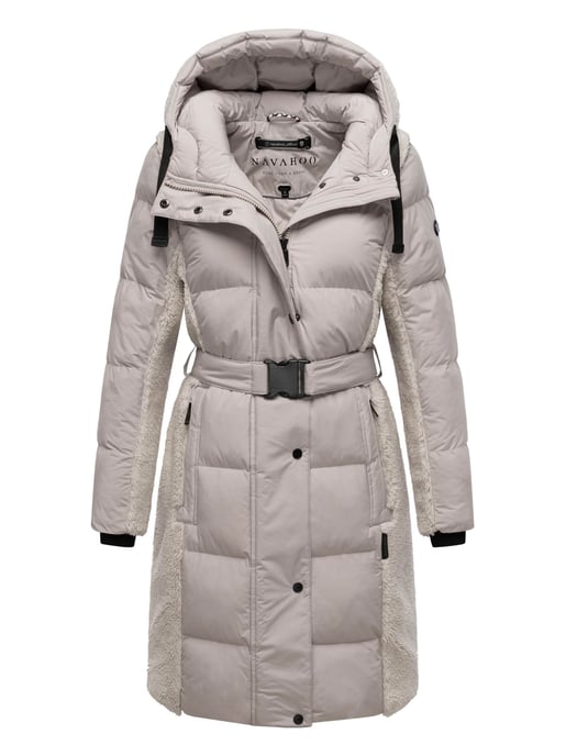 Abrigo de invierno para mujer Navahoo Funkelteddy – elegante, cálido y moderno - Image 1