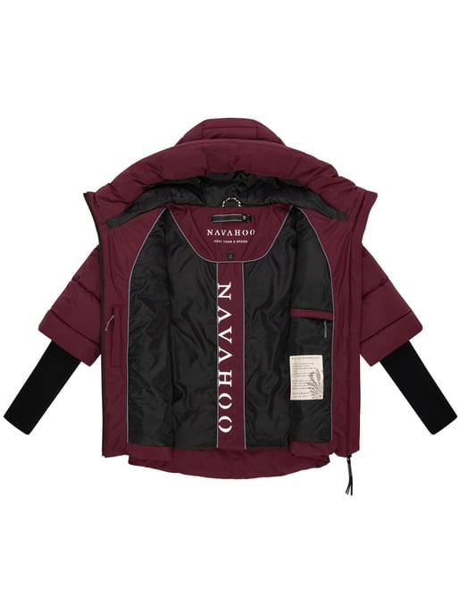 Chaqueta acolchada de mujer Navahoo Lotusherz XIV – cálida, funcional y urbana - Image 3