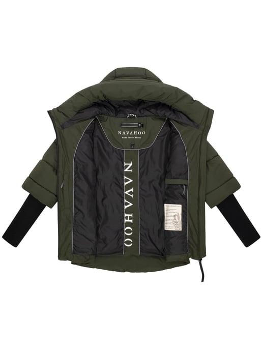 Chaqueta acolchada de mujer Navahoo Lotusherz XIV – cálida, funcional y urbana - Image 3