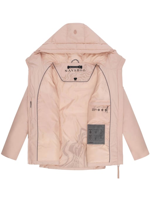 Chaqueta acolchada de mujer Navahoo Pastellzauber – cálida, moderna y femenina - Image 4