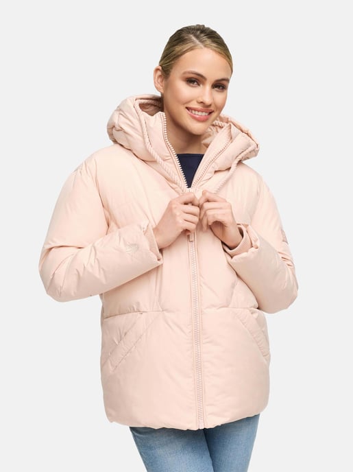Chaqueta acolchada de mujer Navahoo Pastellzauber – cálida, moderna y femenina - Image 6