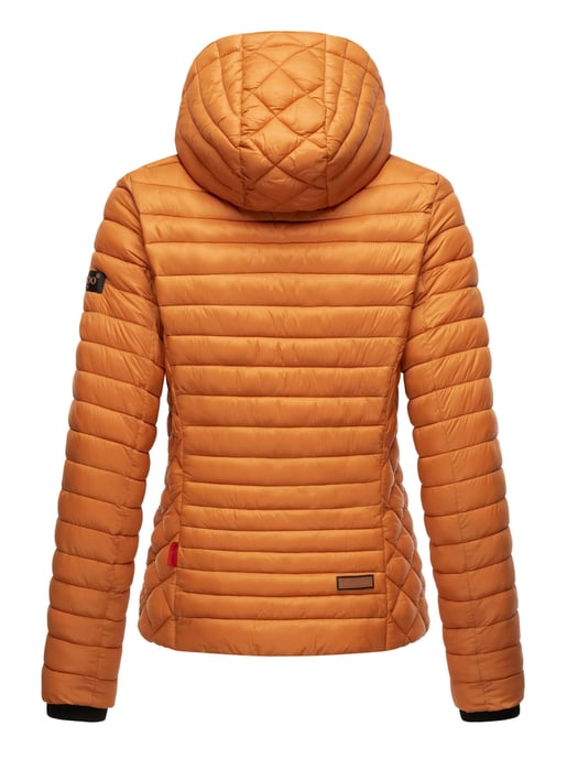 Chaqueta acolchada Marikoo Samtpfote para mujer con capucha desmontable y puños de canalé - Image 5