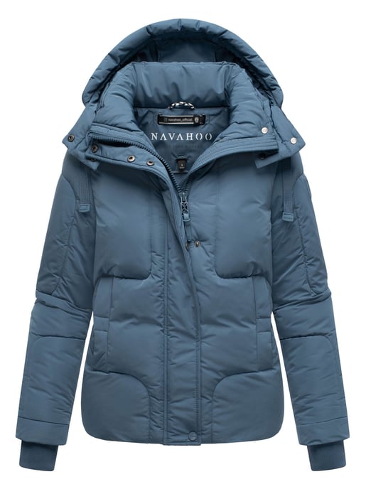 Chaqueta acolchada de mujer Navahoo Zauberlicht con forro polar y capucha - Image 1