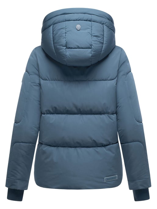 Chaqueta acolchada de mujer Navahoo Zauberlicht con forro polar y capucha - Image 3