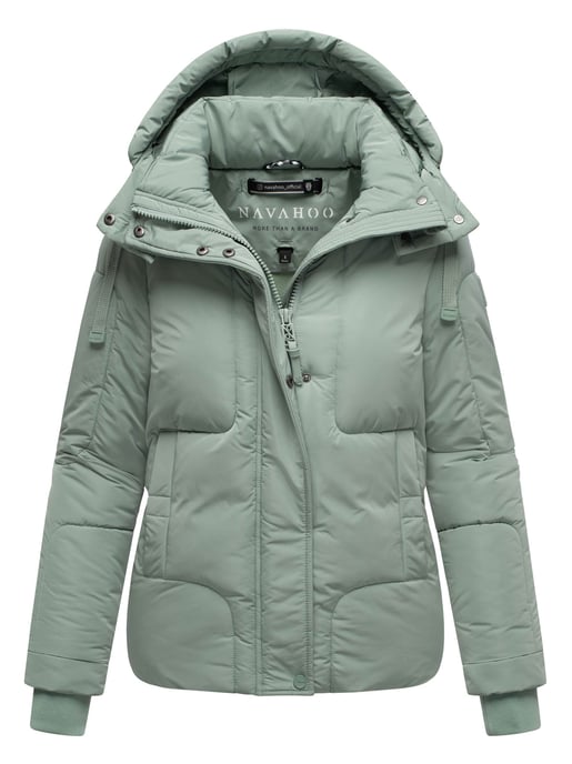 Chaqueta acolchada de mujer Navahoo Zauberlicht con forro polar y capucha - Image 1