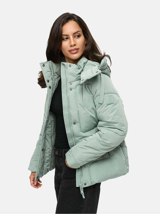 Chaqueta acolchada de mujer Navahoo Zauberlicht con forro polar y capucha - Image 5