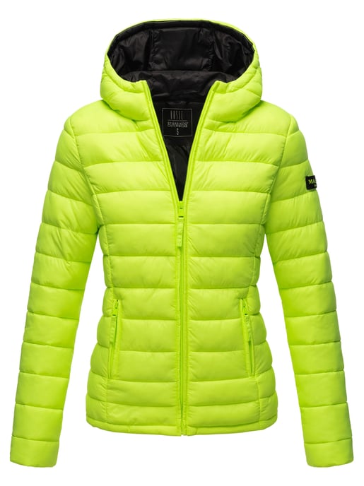Chaqueta acolchada Marikoo Lucy para mujer con capucha y relleno ligero - Image 1