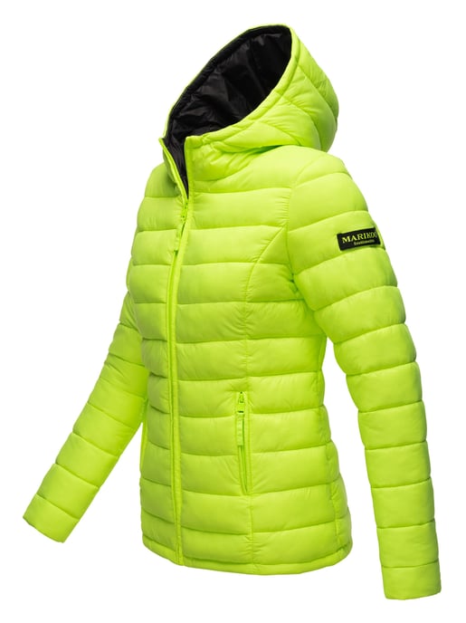 Chaqueta acolchada Marikoo Lucy para mujer con capucha y relleno ligero - Image 3