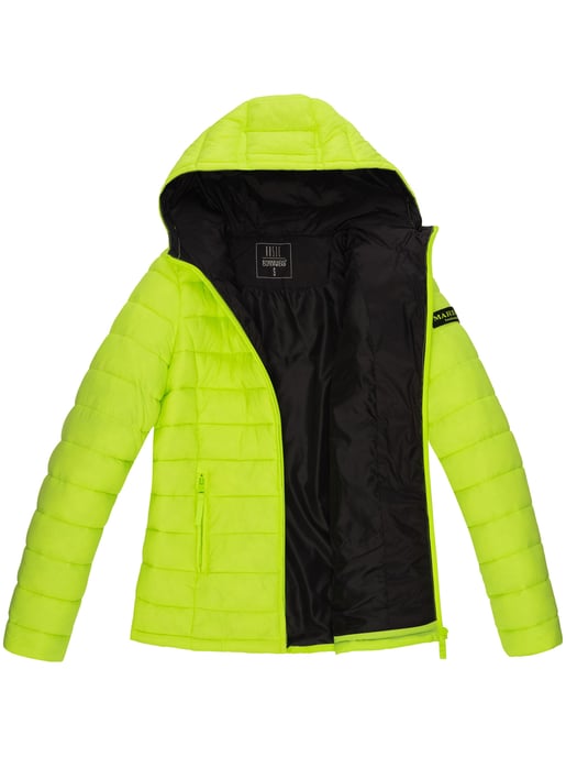 Chaqueta acolchada Marikoo Lucy para mujer con capucha y relleno ligero - Image 6