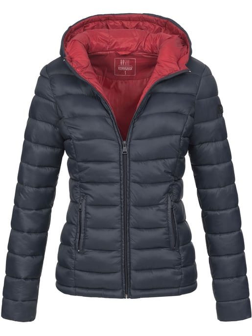 Chaqueta acolchada Marikoo Lucy para mujer con capucha y relleno ligero - Image 1