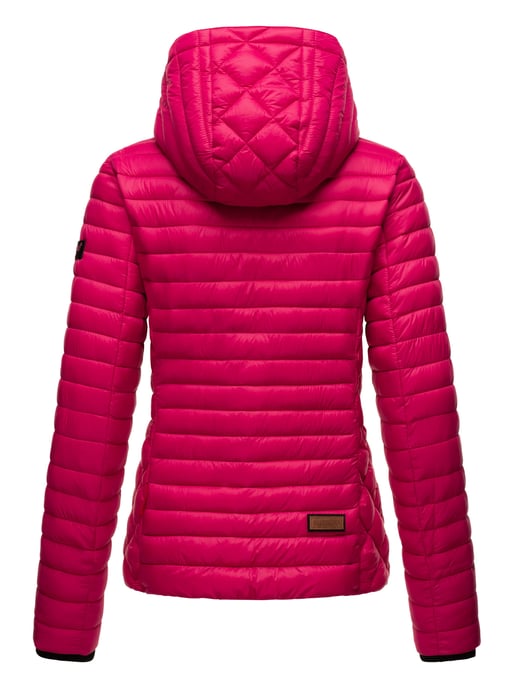 Chaqueta acolchada Marikoo Samtpfote para mujer con capucha desmontable y puños de canalé - Image 5
