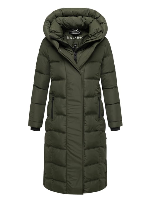 Abrigo acolchado de mujer Navahoo Engelsfeder XIV – cálido, elegante y funcional - Image 1