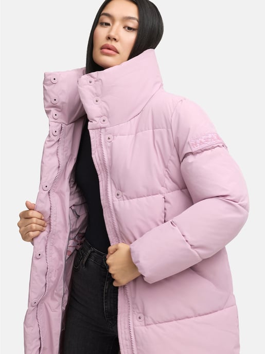 Chaqueta acolchada de mujer Marikoo Yukanii con capucha y bolsillos - Image 2