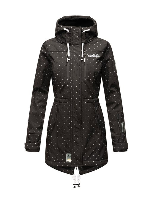 Chaqueta acolchada larga Marikoo Abendsternchen para mujer con capucha desmontable - Image 2