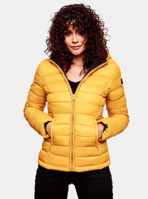 Chaqueta acolchada Marikoo Lucy para mujer con capucha y relleno ligero - Image 4