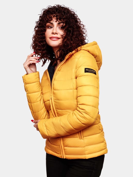 Chaqueta acolchada Marikoo Lucy para mujer con capucha y relleno ligero - Image 5