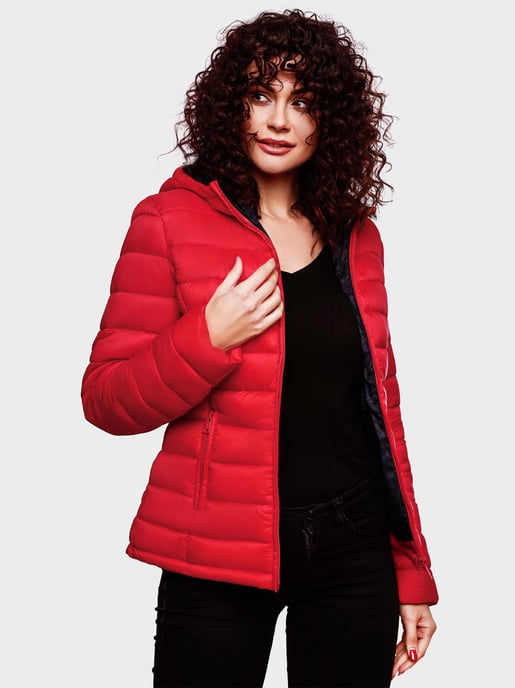 Chaqueta acolchada Marikoo Lucy para mujer con capucha y relleno ligero - Image 5