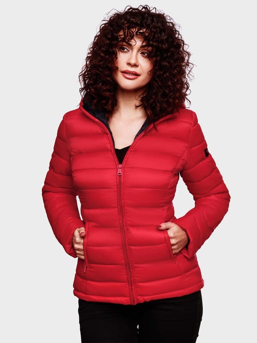 Chaqueta acolchada Marikoo Lucy para mujer con capucha y relleno ligero - Image 6