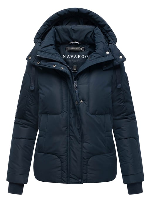 Chaqueta acolchada de mujer Navahoo Zauberlicht con forro polar y capucha - Image 1
