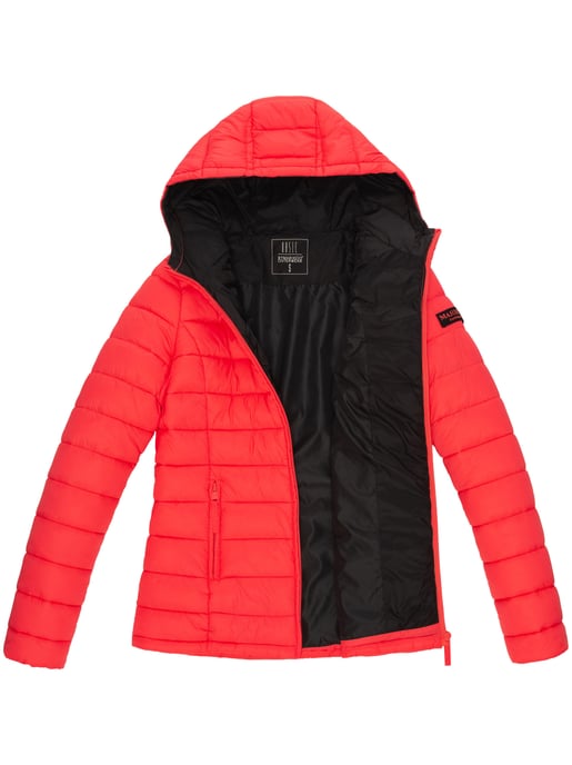Chaqueta acolchada Marikoo Lucy para mujer con capucha y relleno ligero - Image 6