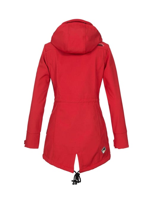 Chaqueta acolchada larga Marikoo Abendsternchen para mujer con capucha desmontable - Image 3