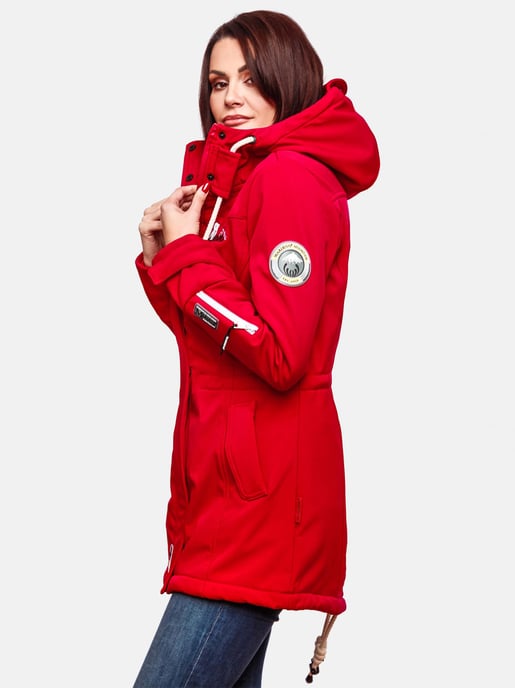 Chaqueta acolchada larga Marikoo Abendsternchen para mujer con capucha desmontable - Image 6