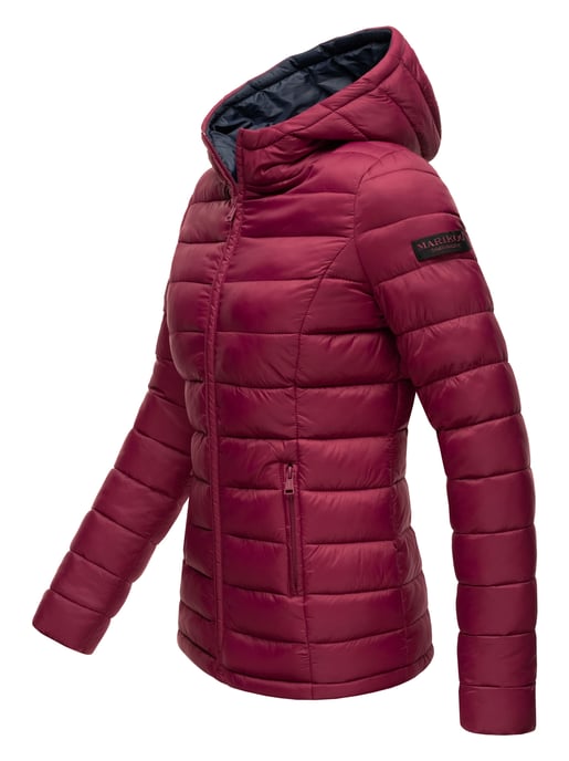 Chaqueta acolchada Marikoo Lucy para mujer con capucha y relleno ligero - Image 3