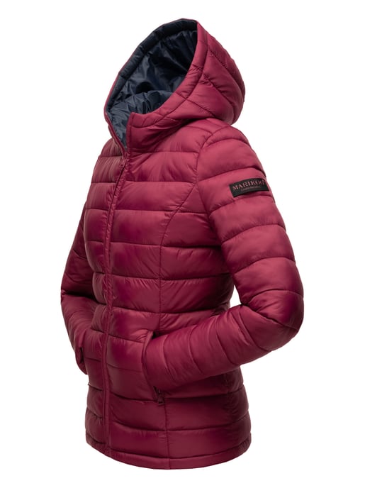 Chaqueta acolchada Marikoo Lucy para mujer con capucha y relleno ligero - Image 5