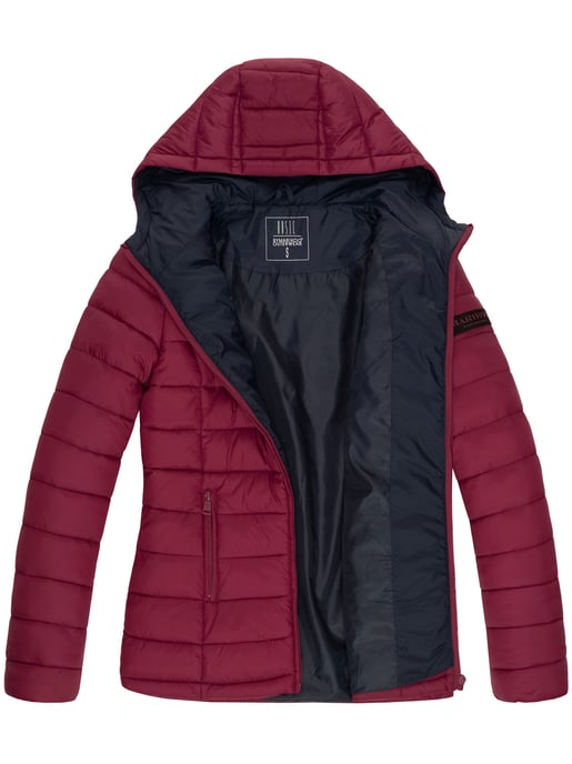 Chaqueta acolchada Marikoo Lucy para mujer con capucha y relleno ligero - Image 6
