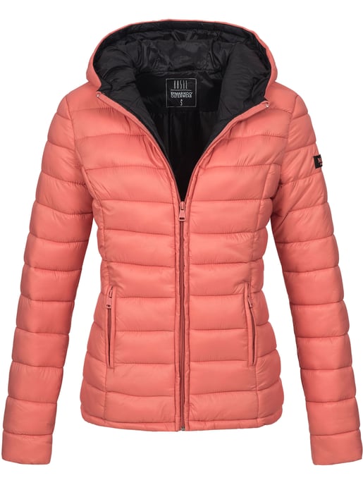 Chaqueta acolchada Marikoo Lucy para mujer con capucha y relleno ligero - Image 1