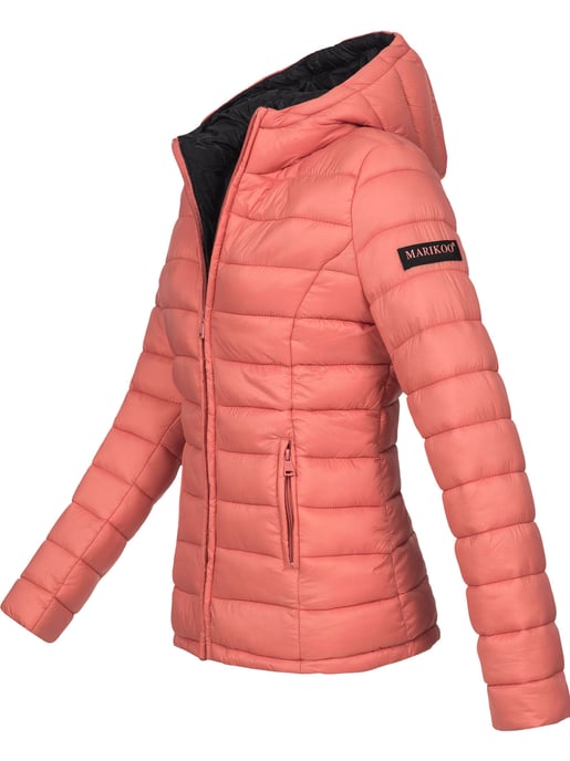 Chaqueta acolchada Marikoo Lucy para mujer con capucha y relleno ligero - Image 2
