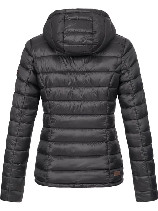 Chaqueta acolchada Marikoo Lucy para mujer con capucha y relleno ligero - Image 3