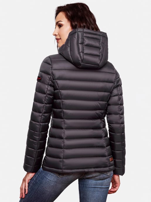 Chaqueta acolchada Marikoo Lucy para mujer con capucha y relleno ligero - Image 6