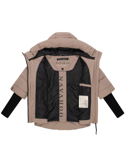 Chaqueta acolchada de mujer Navahoo Lotusherz XIV – cálida, funcional y urbana - Image 3
