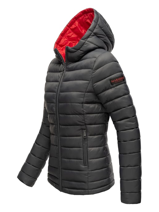 Chaqueta acolchada Marikoo Lucy para mujer con capucha y relleno ligero - Image 3