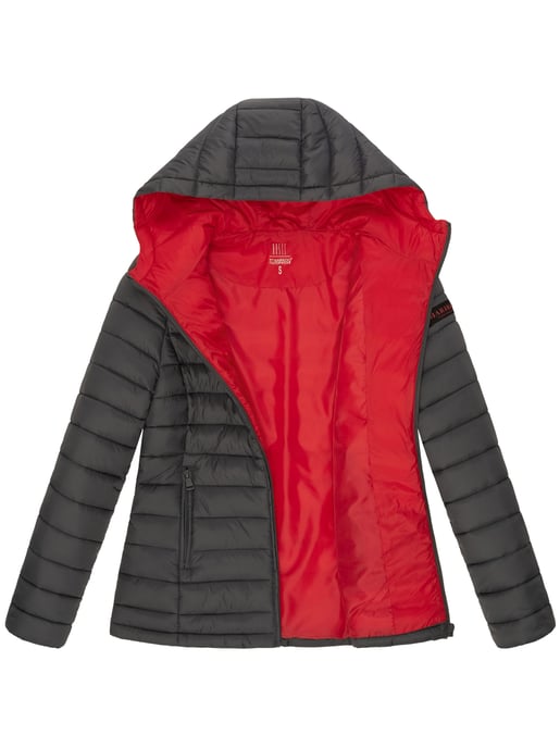 Chaqueta acolchada Marikoo Lucy para mujer con capucha y relleno ligero - Image 6