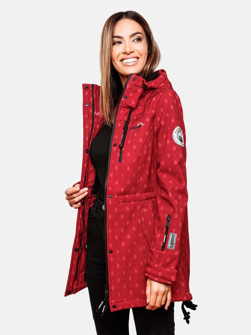 Chaqueta acolchada larga Marikoo Abendsternchen para mujer con capucha desmontable - Image 2