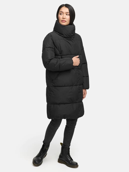 Chaqueta acolchada de mujer Marikoo Yukanii con capucha y bolsillos - Image 3